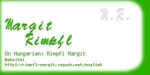 margit rimpfl business card